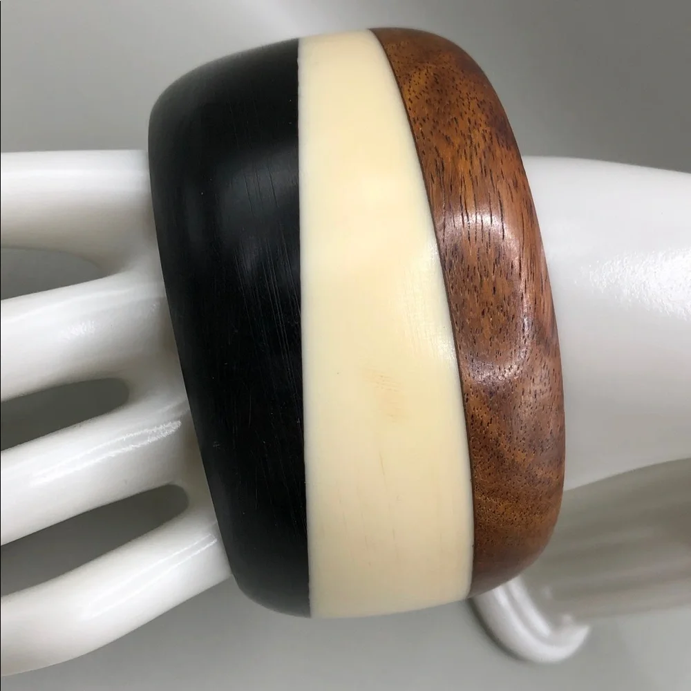 vintage wooden resin